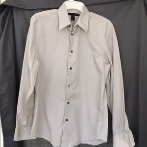 Express light gray dress shirt